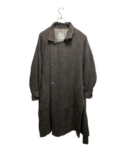 ANCELLM（アンセルム）ANCELLM (アンセルム) 23AW DOUBLE-BREASTED COAT ベージュ サイズ:2の古着・服飾アイテム