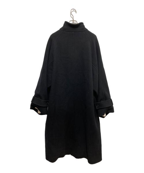 Soe（ソーイ）SOE (ソーイ) Baggy Sleeve Long Coat ブラックの古着・服飾アイテム