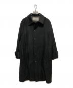 nonnotteノノット）の古着「SPLIT RAGLAN OVERCOAT」｜ブラック