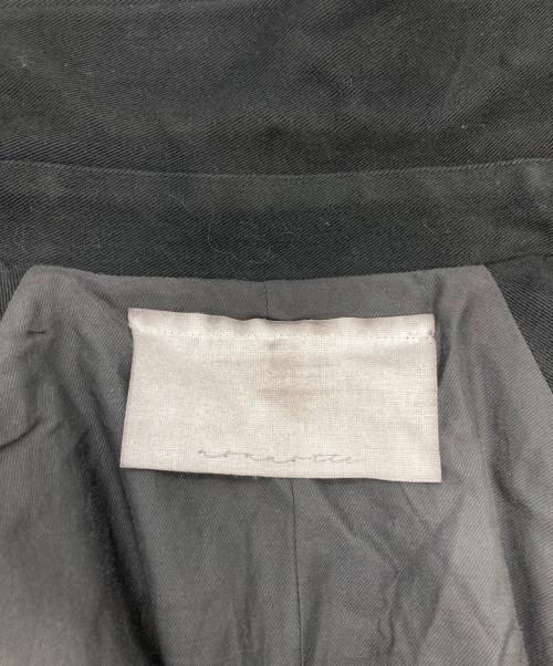 nonnotte（ノノット）nonnotte (ノノット) SPLIT RAGLAN OVERCOAT ブラック サイズ:4の古着・服飾アイテム