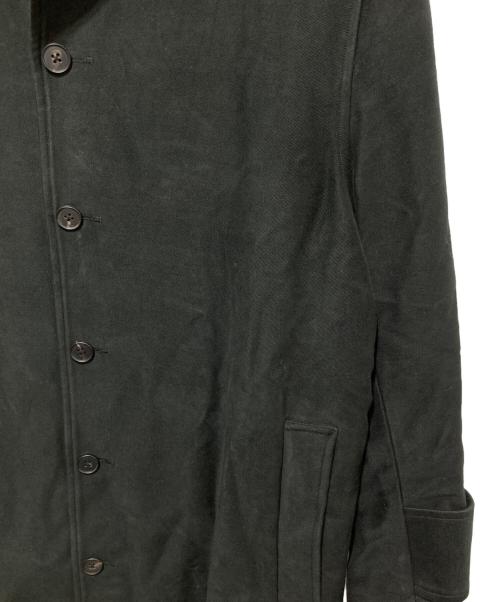 nonnotte（ノノット）nonnotte (ノノット) SPLIT RAGLAN OVERCOAT ブラック サイズ:4の古着・服飾アイテム