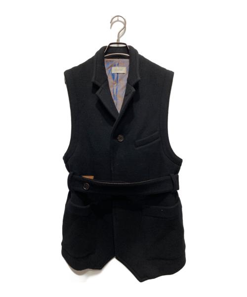 BED J.W. FORD（ベッドフォード）BED J.W. FORD (ベッドフォード) Tailored Vest ネイビーの古着・服飾アイテム