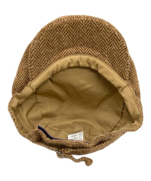 RALPH LAUREN Purple Label（ラルフ ローレン パープル レーベル）RALPH LAUREN PURPLE LABEL (ラルフ ローレン パープル レーベル) ハンティングキャップ ベージュの古着・服飾アイテム