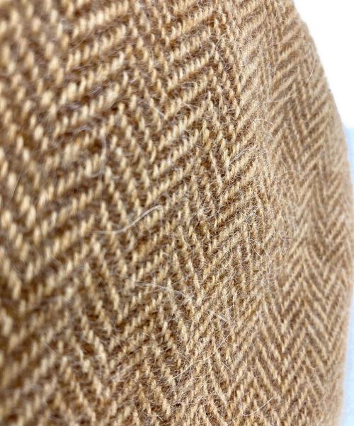 RALPH LAUREN Purple Label（ラルフ ローレン パープル レーベル）RALPH LAUREN PURPLE LABEL (ラルフ ローレン パープル レーベル) ハンティングキャップ ベージュの古着・服飾アイテム