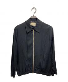 Curensology（カレンソロジー）の古着「ヴィスコースツイルブルゾン」｜ブラック