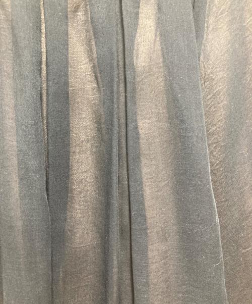 Curensology（カレンソロジー）Curensology (カレンソロジー) オーガンジータックスカート ブラック サイズ:Free 未使用品の古着・服飾アイテム