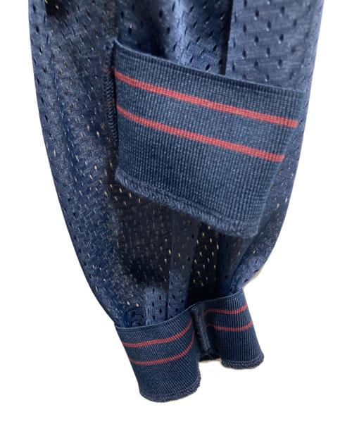 HEIDIE（ハイヂ）HEIDIE (ハイヂ) 01 Mesh Logo L/S Tee ブルー サイズ:Ⅿの古着・服飾アイテム