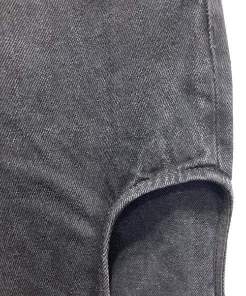 OFFWHITE（オフホワイト）OFFWHITE (オフホワイト) カットワークデザインパンツ ブラック サイズ:26の古着・服飾アイテム