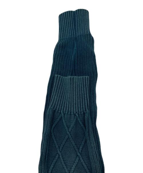 ANDERSSON BELL（アンダーソンベル）ANDERSSON BELL (アンダーソンベル) SONYA DYEING WASHED CUT-OUT CARDIGAN ブルー サイズ:XSの古着・服飾アイテム