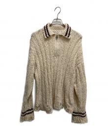 PRANK PROJECT（プランクプロジェクト）の古着「ポロネックニット」｜アイボリー