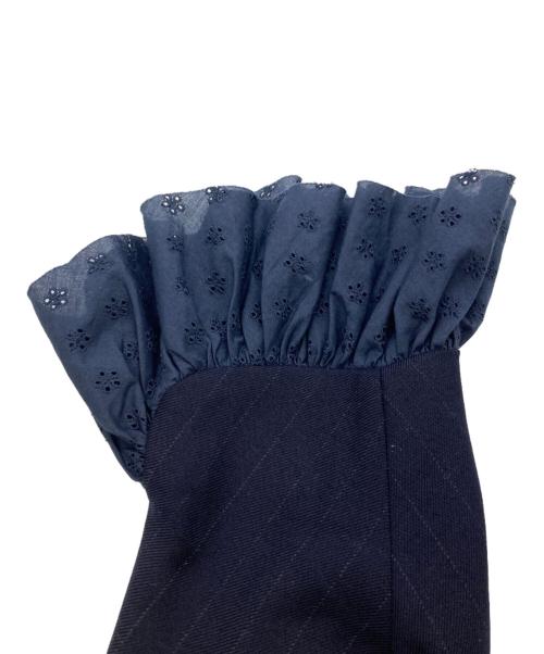 Mikio Sakabe（ミキオサカベ）Mikio Sakabe (ミキオサカベ) 24AW Frill Day Doublet ネイビー サイズ:FREEの古着・服飾アイテム