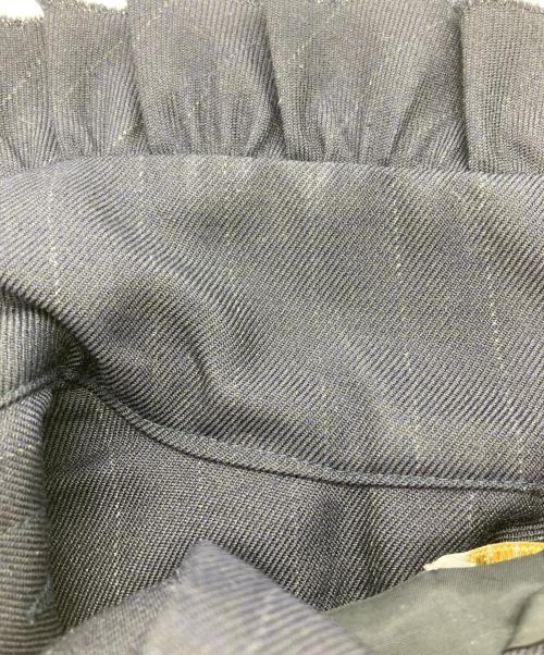 Mikio Sakabe（ミキオサカベ）Mikio Sakabe (ミキオサカベ) 24AW Frill Day Doublet ネイビー サイズ:FREEの古着・服飾アイテム