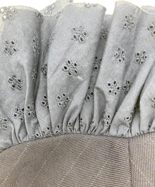 Mikio Sakabe（ミキオサカベ）Mikio Sakabe (ミキオサカベ) 24AW Frill Day Doublet ネイビー サイズ:FREEの古着・服飾アイテム