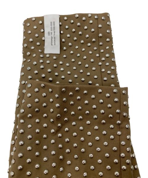 H&M（エイチアンドエム）H&M (エイチアンドエム) rokh (ロク) スタッズウールブレザージャケット ベージュ サイズ:Sの古着・服飾アイテム