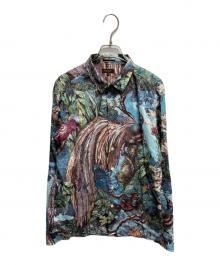 Paul Smith COLLECTION（ポールスミス コレクション）の古着「孔雀柄シャツ」｜マルチカラー