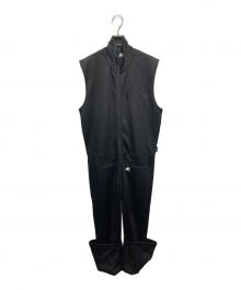 courreges（クレージュ）の古着「INTERLOCK ALLOVER COMBISUIT」｜ブラック