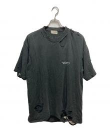 FORSOMEONE（フォーサムワン）の古着「DAMAGE EAGLE TEE」｜ブラック