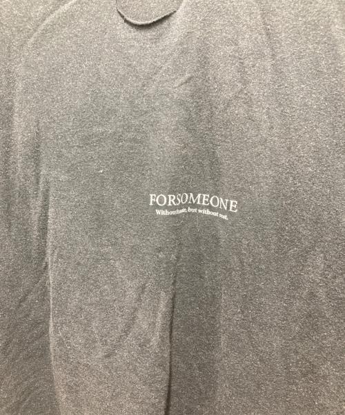 FORSOMEONE（フォーサムワン）FORSOMEONE (フォーサムワン) DAMAGE EAGLE TEE ブラック サイズ:50の古着・服飾アイテム