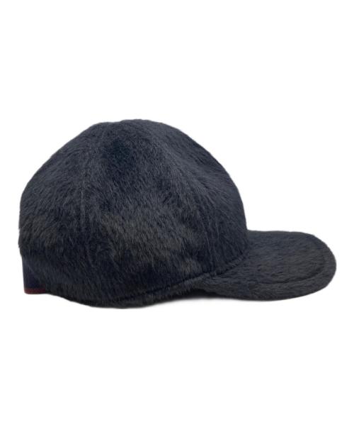 BORSALINO（ボルサリーノ）BORSALINO (ボルサリーノ) アルパカベースボールキャップ ブラック 未使用品の古着・服飾アイテム