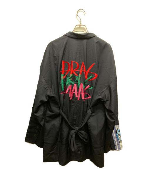 GRAPHISTE MAN.G（グラフィスト マンジー）Graphiste man.g (グラフィスト マンジー) テーラードジャケット ネイビー サイズ:FREEの古着・服飾アイテム