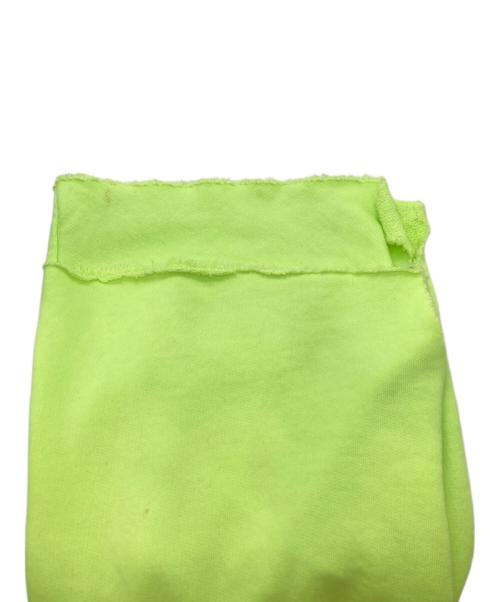 OFFWHITE（オフホワイト）OFFWHITE (オフホワイト) バックジップ プルオーバーパーカー イエロー サイズ:Mの古着・服飾アイテム