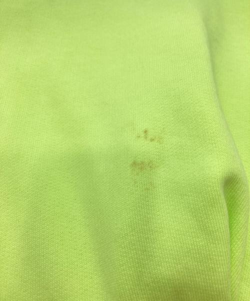 OFFWHITE（オフホワイト）OFFWHITE (オフホワイト) バックジップ プルオーバーパーカー イエロー サイズ:Mの古着・服飾アイテム