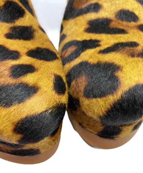 JIL SANDER（ジルサンダー）JIL SANDER (ジルサンダー) レオパードブーツ ブラウン サイズ:37の古着・服飾アイテム