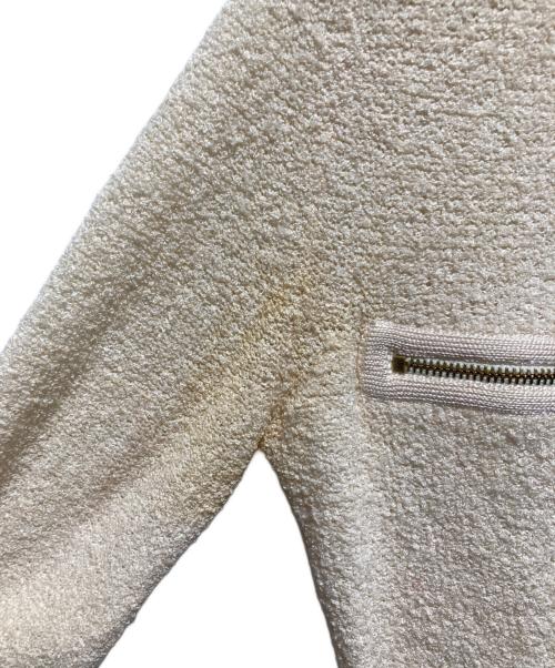 TOM FORD（トムフォード）TOM FORD (トムフォード) シルク混ニット アイボリー サイズ:36の古着・服飾アイテム