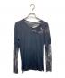 ERMANNO SCERVINO (エルマノシェルビーノ) レース切替カットソー ブラック サイズ:40：6000円