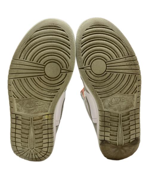NIKE（ナイキ）NIKE (ナイキ) AIR JORDAN 1 RETRO HIGH OG ホワイト×グリーン サイズ:27cmの古着・服飾アイテム