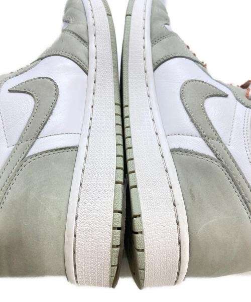 NIKE（ナイキ）NIKE (ナイキ) AIR JORDAN 1 RETRO HIGH OG ホワイト×グリーン サイズ:27cmの古着・服飾アイテム