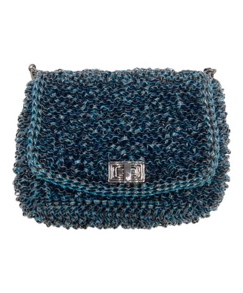 ANTEPRIMA（アンテプリマ）ANTEPRIMA (アンテプリマ) ルッケットワイヤーミニショルダーバッグ ブルーの古着・服飾アイテム