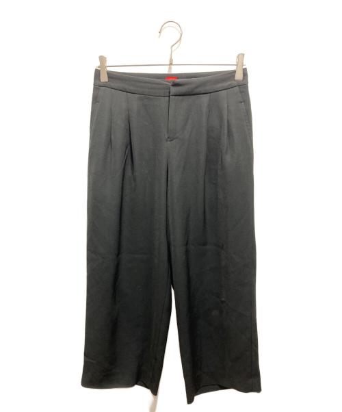 HaaT（ハート）Haat (ハート) エステルワイドスラックス ブラック サイズ:1の古着・服飾アイテム