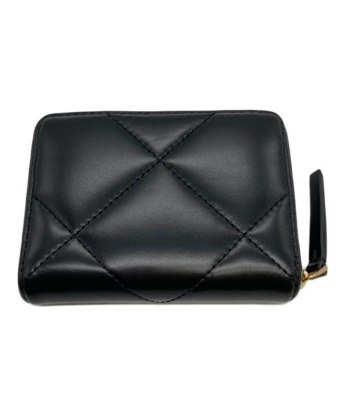 TORY BURCH（トリーバーチ）TORY BURCH (トリーバーチ) ダイヤモンドキルトラウンドウォレット/KIRA ブラックの古着・服飾アイテム