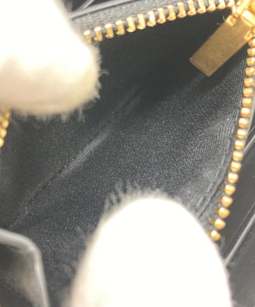 TORY BURCH（トリーバーチ）TORY BURCH (トリーバーチ) ダイヤモンドキルトラウンドウォレット/KIRA ブラックの古着・服飾アイテム