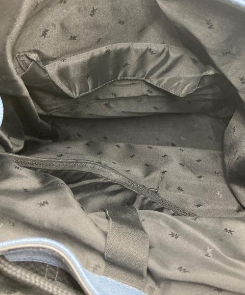 MICHAEL KORS（マイケル・コース）MICHAEL KORS (マイケル・コース) リュック/Printed Denim and Leather Backpack ブルーの古着・服飾アイテム