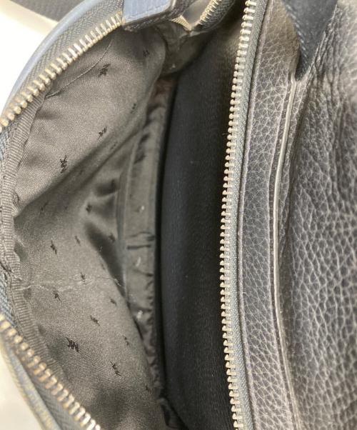 MICHAEL KORS（マイケル・コース）MICHAEL KORS (マイケル・コース) リュック/Printed Denim and Leather Backpack ブルーの古着・服飾アイテム