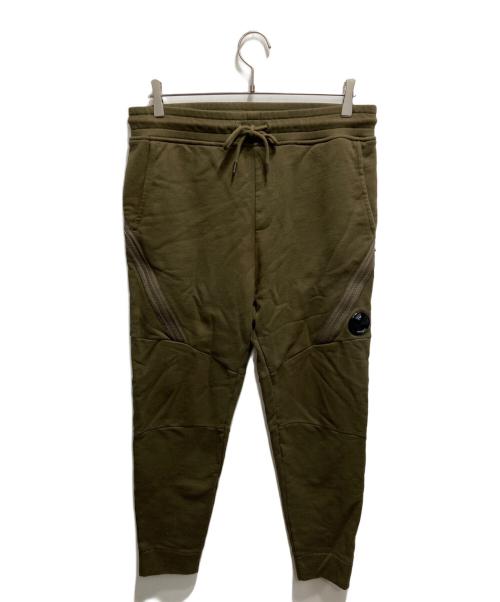C.P COMPANY（シーピーカンパニー）C.P COMPANY (シーピーカンパニー) Diagonal Raised Fleece Sweat Pant カーキ サイズ:Sの古着・服飾アイテム
