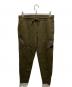 C.P COMPANY（シーピーカンパニー）の古着「Diagonal Raised Fleece Sweat Pant」｜カーキ
