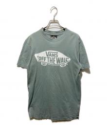 VANS（ヴァンズ）の古着「90's USA製オールドロゴTシャツ」｜グリーン