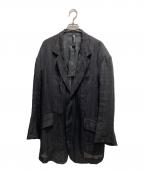 GROUND Yグラウンドワイ）の古着「RAISED STRIPE OVERSIZED JACKET」｜ブラック