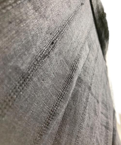 GROUND Y（グラウンドワイ）GROUND Y (グラウンドワイ) RAISED STRIPE OVERSIZED JACKET ブラック サイズ:1の古着・服飾アイテム