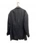 GROUND Y (グラウンドワイ) RAISED STRIPE OVERSIZED JACKET ブラック サイズ:1：23000円