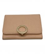 BVLGARIブルガリ）の古着「カードケース」｜ベージュ