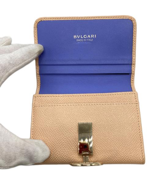 BVLGARI（ブルガリ）BVLGARI (ブルガリ) カードケース ベージュの古着・服飾アイテム