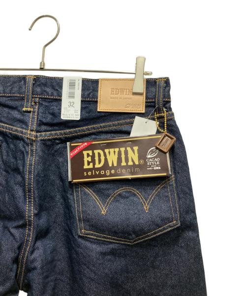 EDWIN（エドウィン）EDWIN (エドウィン) meiji (メイジ) CACAO STYLE デニムパンツ インディゴ サイズ:32 未使用品の古着・服飾アイテム