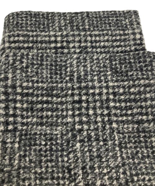 Spick and Span（スピック＆スパン）Spick and Span (スピックアンドスパン) Wスライバーチェックハーフコート グレー サイズ:38 未使用品の古着・服飾アイテム