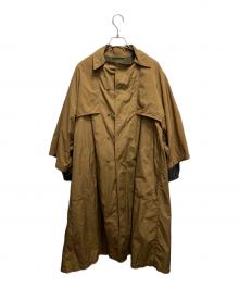 ZUCCA（ズッカ）の古着「レイヤードロングミリタリーコート」｜ブラウン