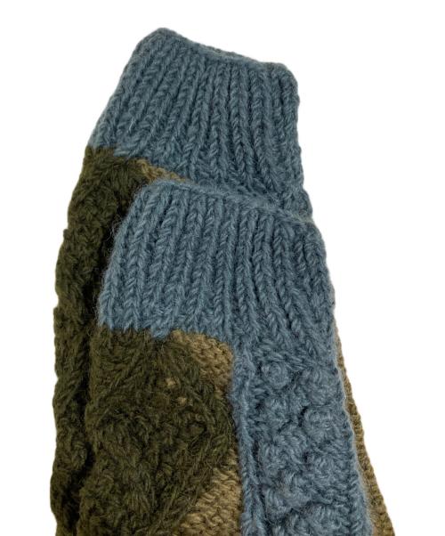 JOURNAL STANDARD（ジャーナルスタンダード）JOURNAL STANDARD (ジャーナルスタンダード) CSアラン ハンドニット グリーン サイズ:不明の古着・服飾アイテム