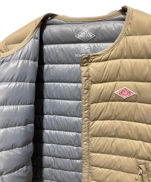 DANTON（ダントン）DANTON (ダントン) NNER DOWN JACKET ベージュ サイズ:38の古着・服飾アイテム
